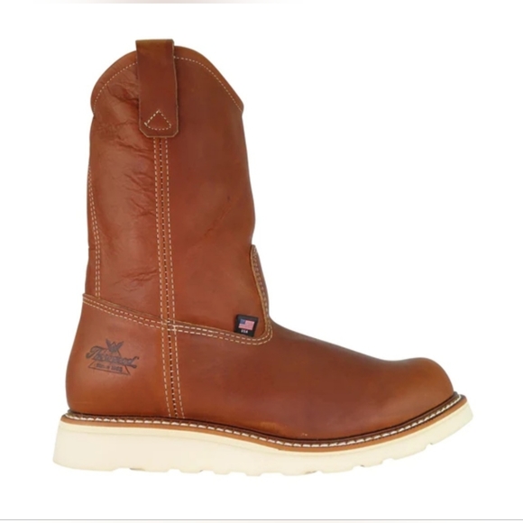 New Thorogood Wellington Wedge Tobacco Steel Toe Safety Work Boot- Size 10.5 - Picture 7 of 9